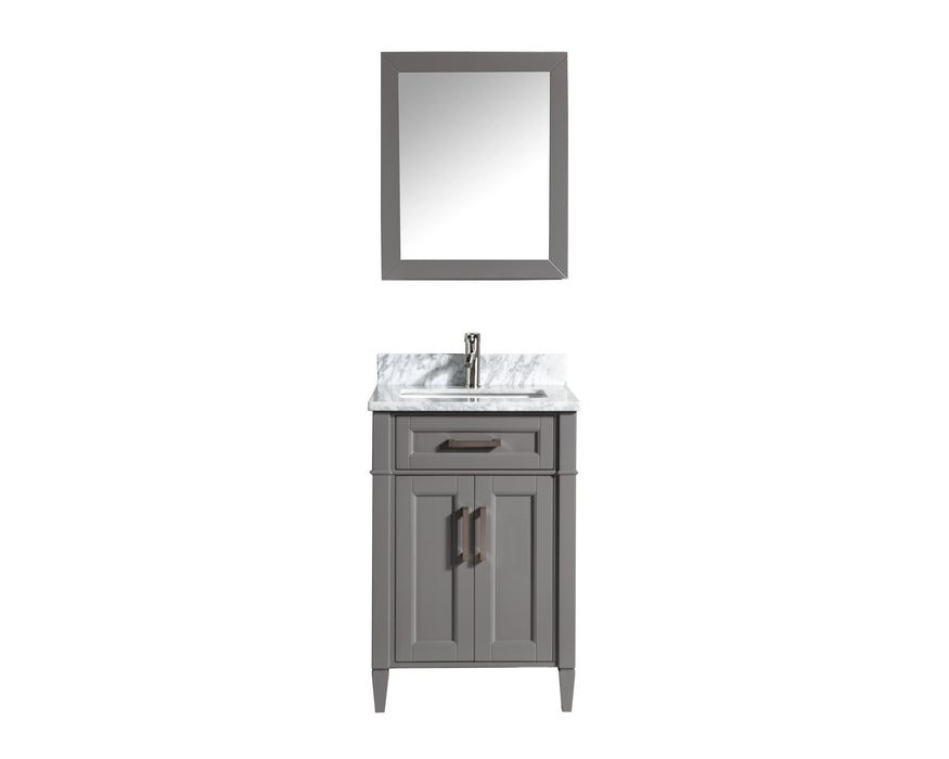 Sydney 24" Single Sink Bathroom Vanity Set with Sink and Mirror