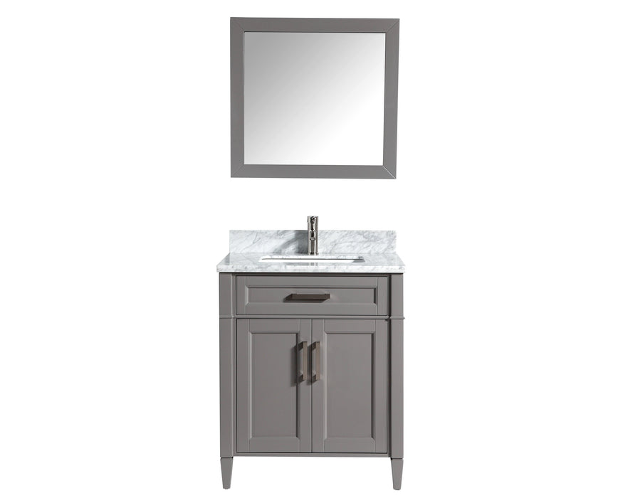 Sydney 30" Single Sink Bathroom Vanity Set with Sink and Mirror