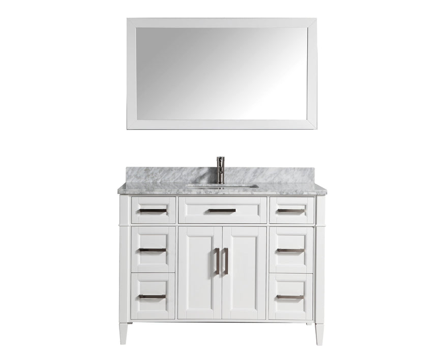 Sydney 48" Single Sink Bathroom Vanity Set with Sink and Mirror