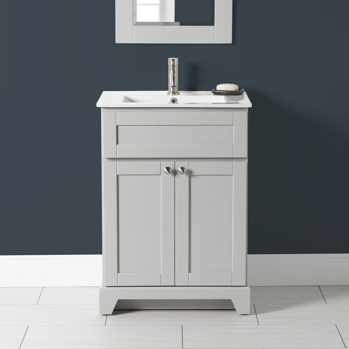 Stonewood 24" Vanity with Porcelain Top