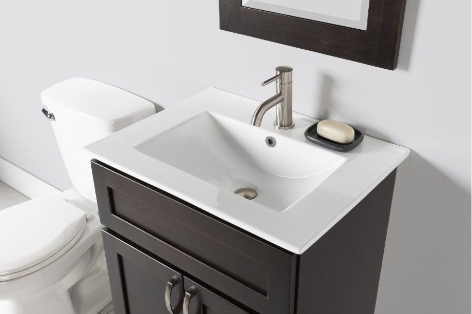 Stonewood 24" Vanity with Porcelain Top