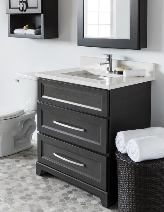 Stonewood 36" Dresser Style Vanity with Quartz Top