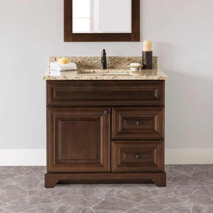 Stonewood 36" Vanity with Quartz Top