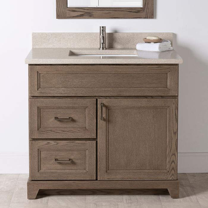 Stonewood 36" Vanity with Quartz Top