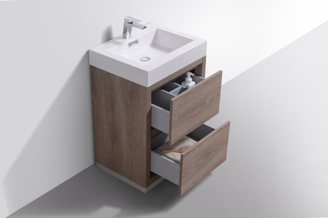 Bliss 24" Freestanding Modern Bathroom Vanity