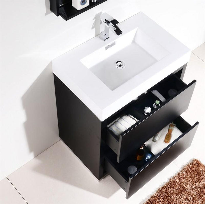 Bliss 30" Freestanding Modern Bathroom Vanity