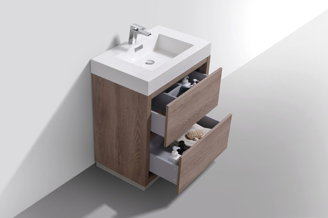 Bliss 30" Freestanding Modern Bathroom Vanity