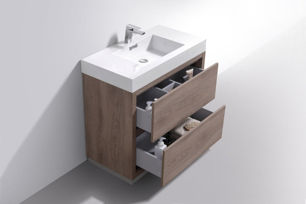 Bliss 36" Freestanding Modern Bathroom Vanity