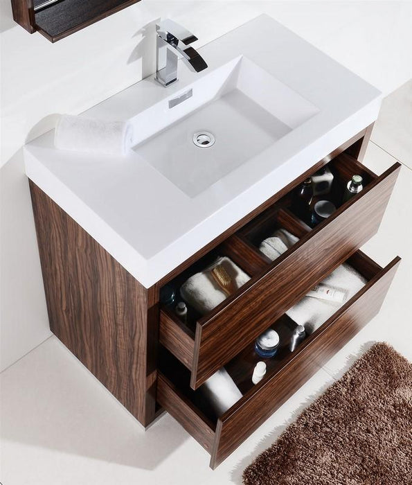 Bliss 36" Freestanding Modern Bathroom Vanity