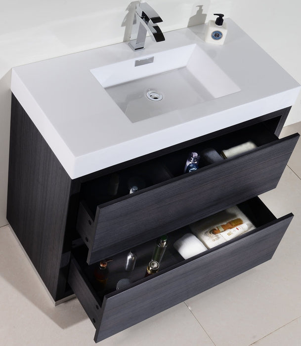 Bliss 40" Freestanding Modern Bathroom Vanity