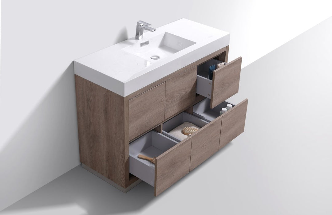 Bliss 48" Freestanding Modern Bathroom Vanity