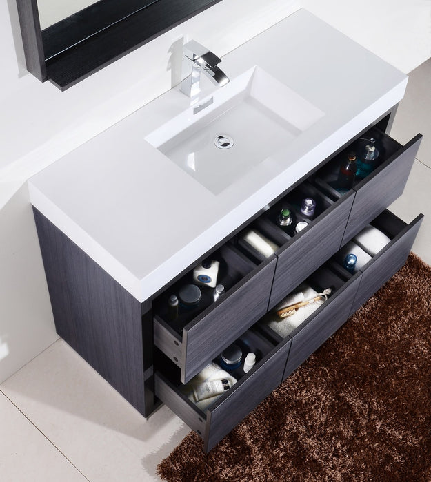 Bliss 48" Freestanding Modern Bathroom Vanity