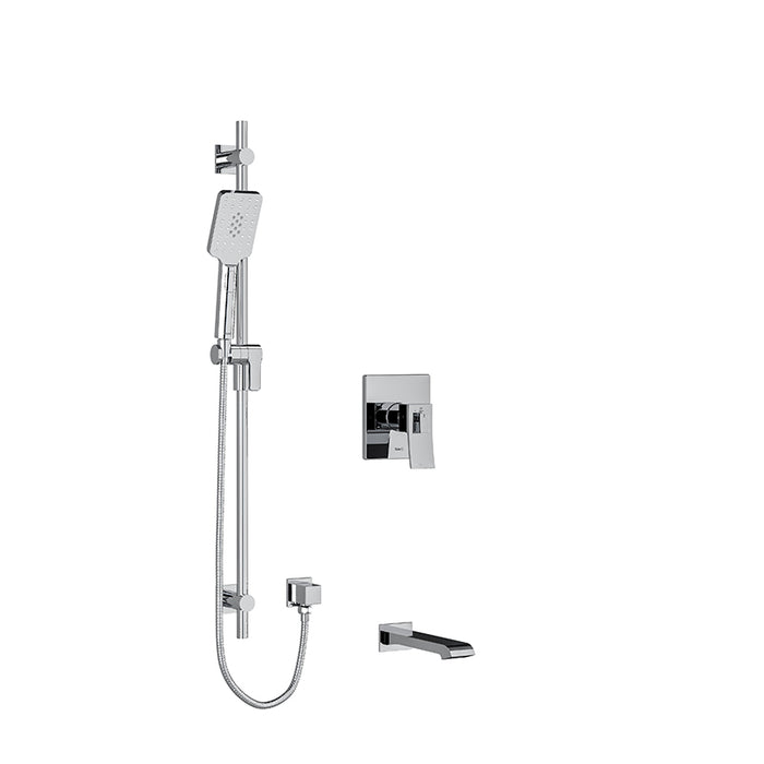 Riobel Zendo 2-Way System With Spout And Hand Shower Rail
