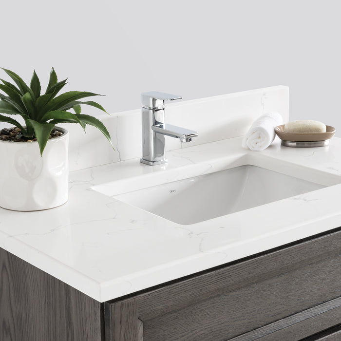 Stonewood 72" Double Bowl Vanity with Quartz Top