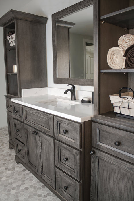 Stonewood 60" Single Bowl Vanity with Quartz Top