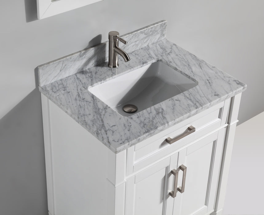 Sydney 24" Single Sink Bathroom Vanity Set with Sink and Mirror