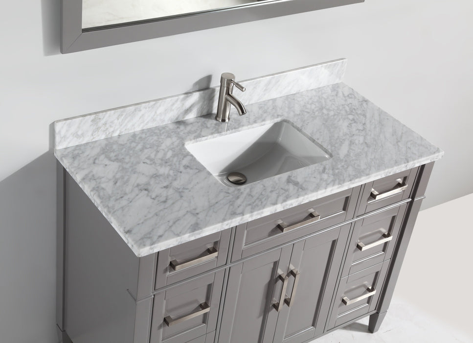 Sydney 48" Single Sink Bathroom Vanity Set with Sink and Mirror