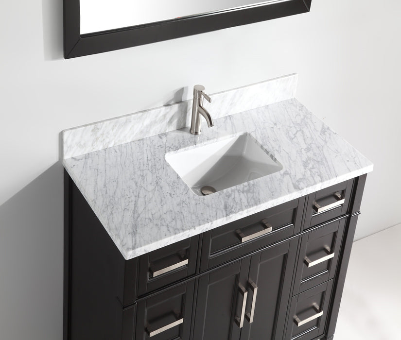 Sydney 48" Single Sink Bathroom Vanity Set with Sink and Mirror