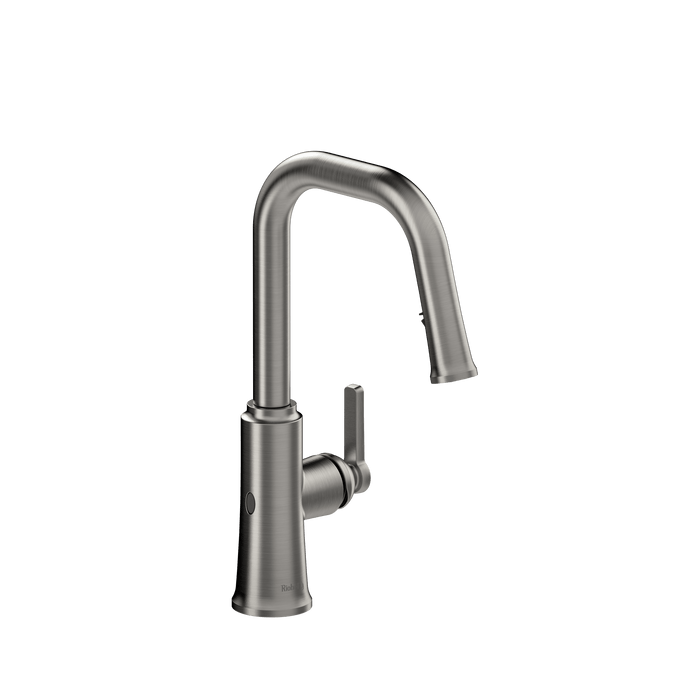 Trattoria Square Touchless Kitchen Faucet with 2 Jet Spray